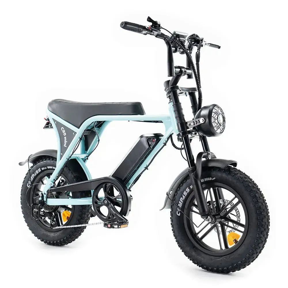 OUXI C80 Mini - Licht Blauw - 16 inch - Hydraulische Schrijfremmen